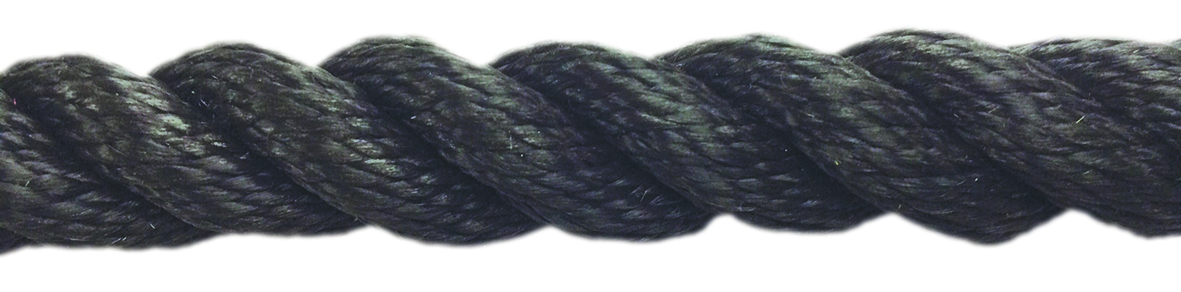 POLYESTER HALAT 3 KOLLU 22 MM SİYAH