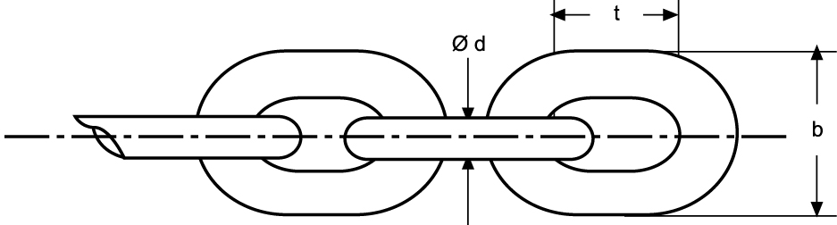 08 MM GALVANİZLİ NORMAL BAKLALI ZİNCİR