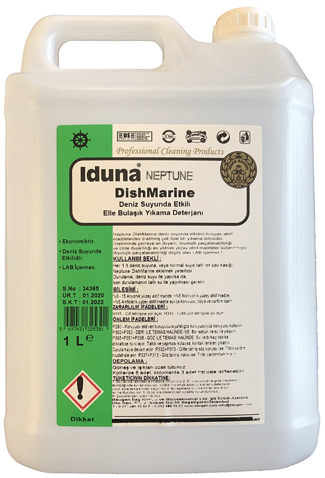 IDUNA BULAŞIK DETARJANI 5 LT
