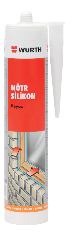 WÜRTH NÖTR SLİKON GRİ 310 ML