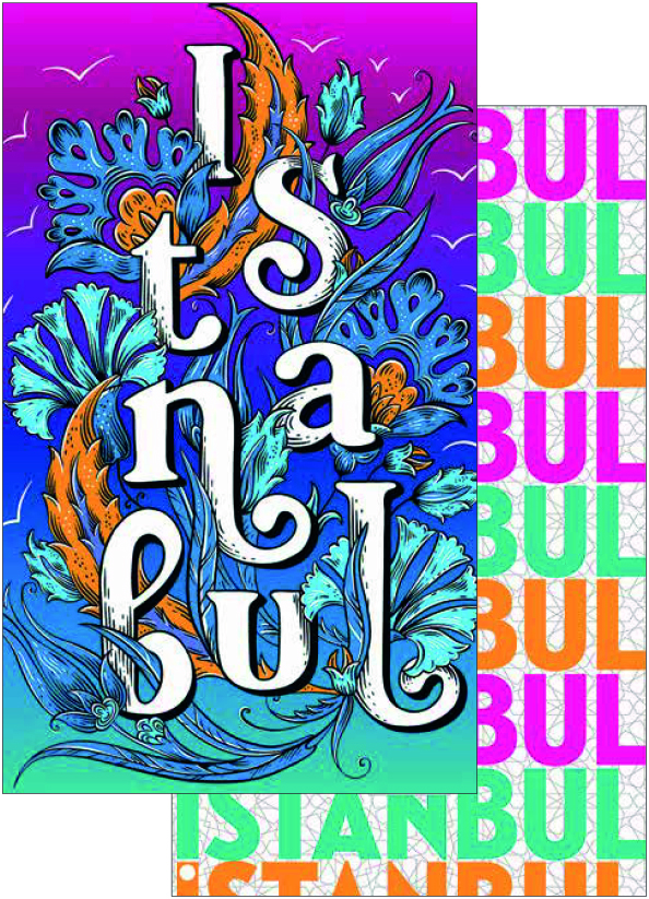 PLAJ HAVLUSU 90X150 BEATIFUL İSTANBUL