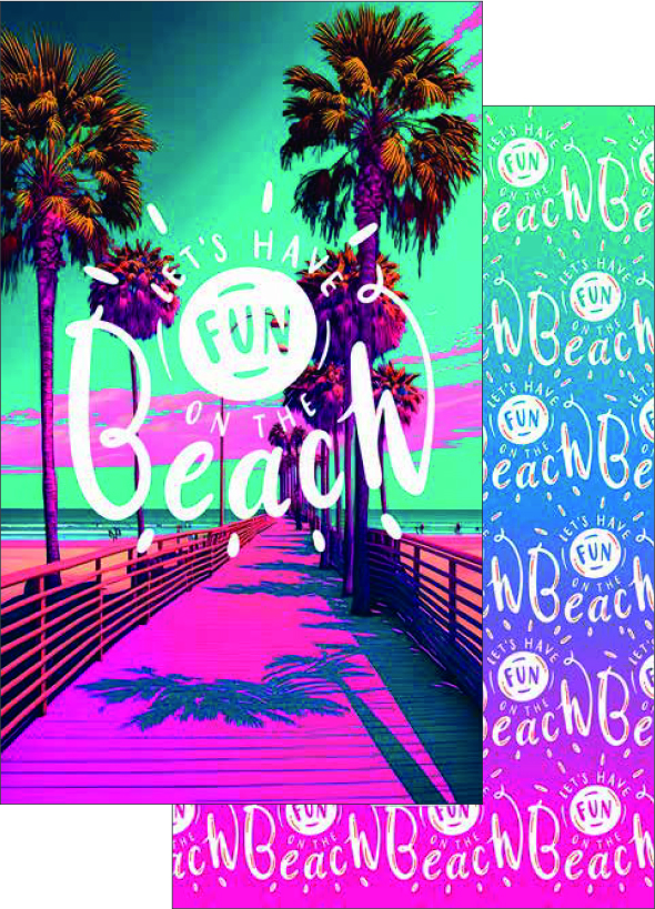 PLAJ HAVLUSU 90X150 BEACH FUN