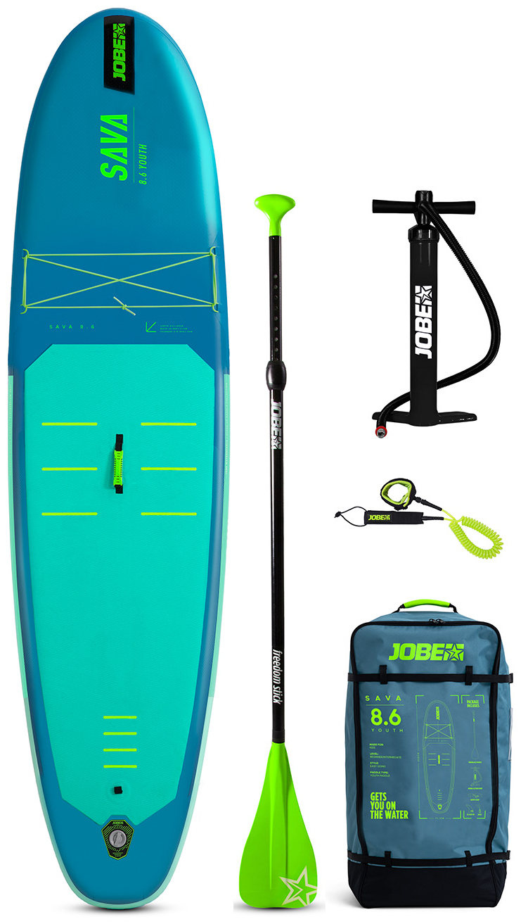 JOBE SAVA SUP BOARD 8.6 SETİ TURKUVAZ 259X71X12 CM