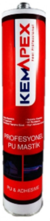 KEMAPEX KARTUŞ 290 ML PU MASTİK SİYAH