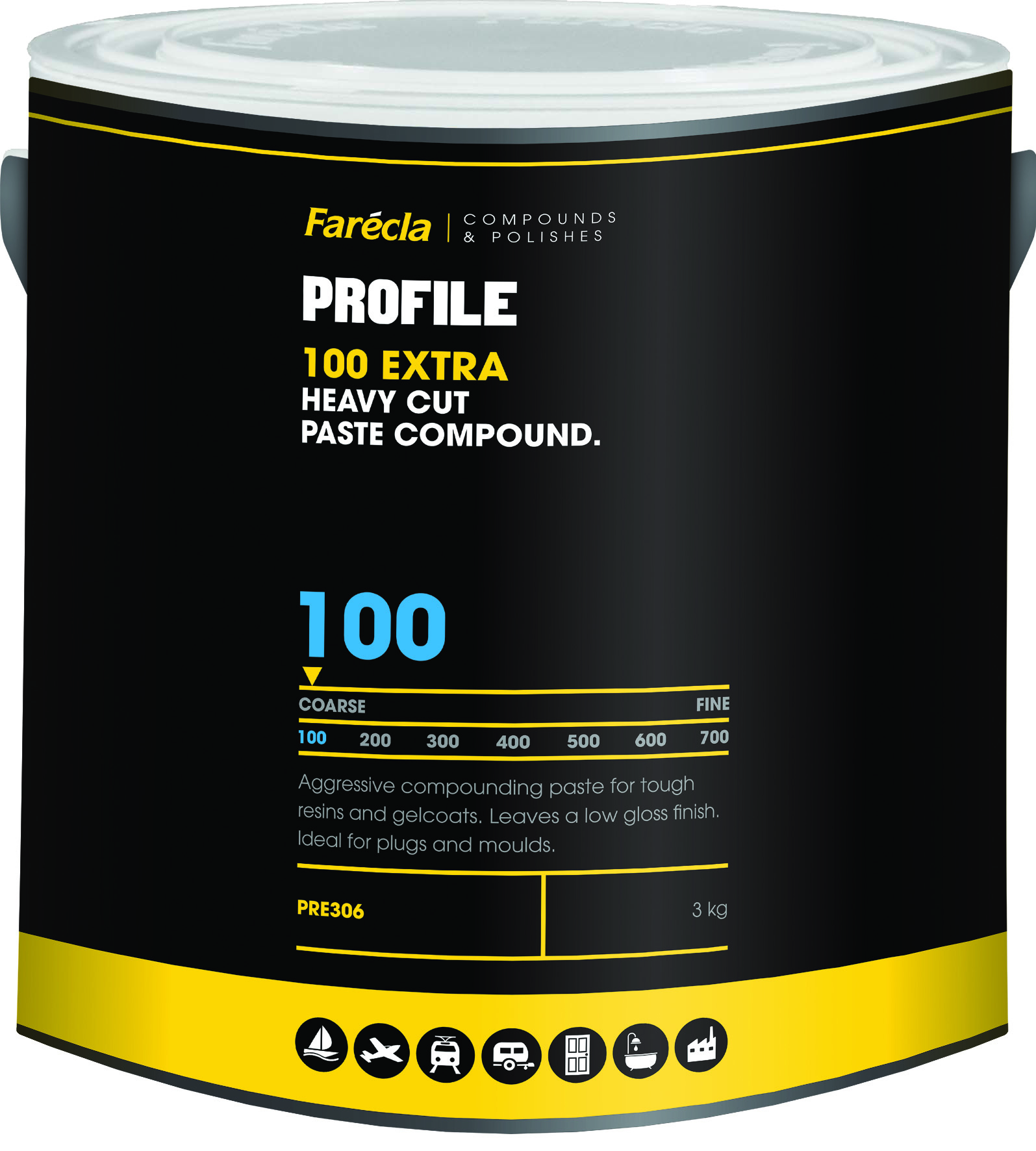 FARECLA PRE306 EKSTRA KALIN PASTA 3.2 LT