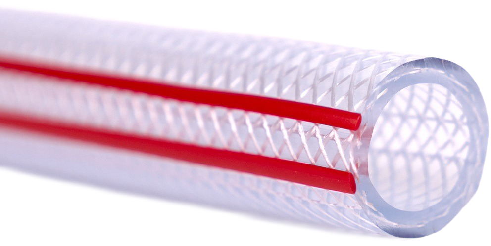 İPLİ ŞEFFAF PVC HORTUM 12 MM